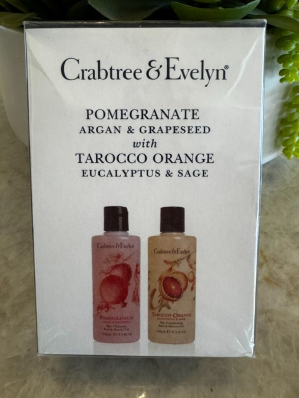 Crabtree & Evelyn Pomegranate and Tarocco Orange set